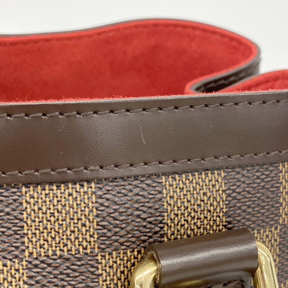 LOUIS VUITTON Brown Damier Tote Bag - Picture 8 of 9